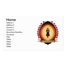Midwifery Mandorla Business Card Templates