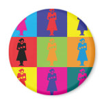 Midwifery Pop Art Magnet