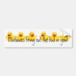 Midwives and Yellow Rubber Ducks Bumper Stickers