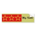 'Mig Killer'Ace Pilot Bumper Sticker bumper stickers