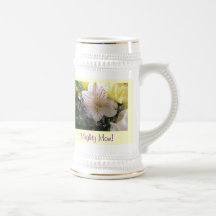 Mighty Moms Have Faith Stein Mugs