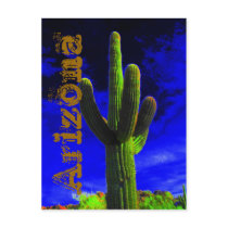 Mighty Saguaro (118), Arizona Postcard
