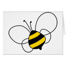 Mignon comme insecte carte