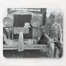 Migrant Fruit Picker's Truck, 1940 Mouse Pad