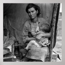 Migrant Mother alternative version Print