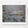 Migrated Blue Birds Mouse Pad