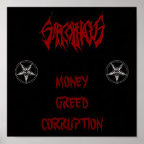 mike1, pentagram_bm, pentagram_bm, MONEYGREED C... Posters