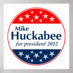 Mike Huckabee 2012 posters