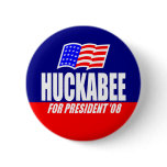 Mike Huckabee for President 08 Button