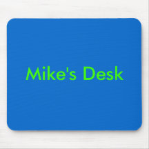 Mike's Desk Mouse Mat