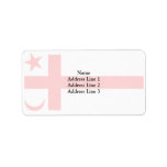 Mikmaq State flag Custom Address Label