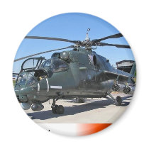 MIL 35 HIND RUSSIAN HELICOPTER FRIDGE MAGNET