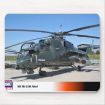 MIL 35 HIND RUSSIAN HELICOPTER MOUSE PADS