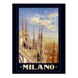 Milan Carte Postale