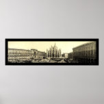 Milan Duomo Square Italy Photo 1909 Print