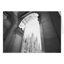 Milano Italy, Galleria View of the Duomo Greeting Cards
