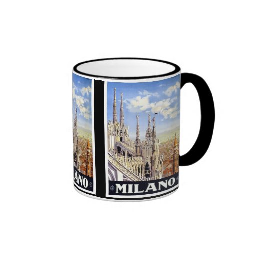 Milano Italy Vintage Travel Mug