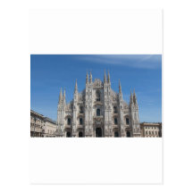 Milano, Piazza Duomo Postcard