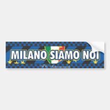 Milano siamo noi . Inter Adesivos