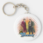 Miles and Gumshoe Key Chains