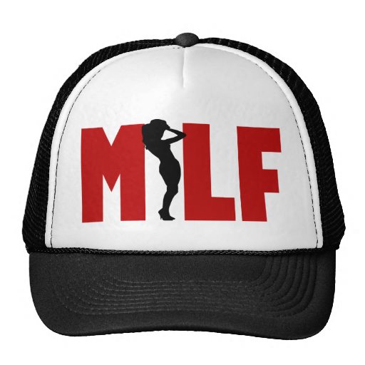 milf mesh hats