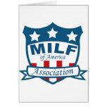 Milf Of America Association Greeting Card