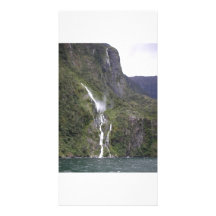 Milford Sound Photo Card Template
