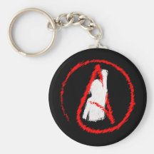 Militant Atheist Keychain