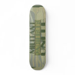 Militant Pacifists Unite Skateboard