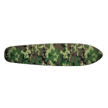 Military Camouflage 7 1/8" Skateboard