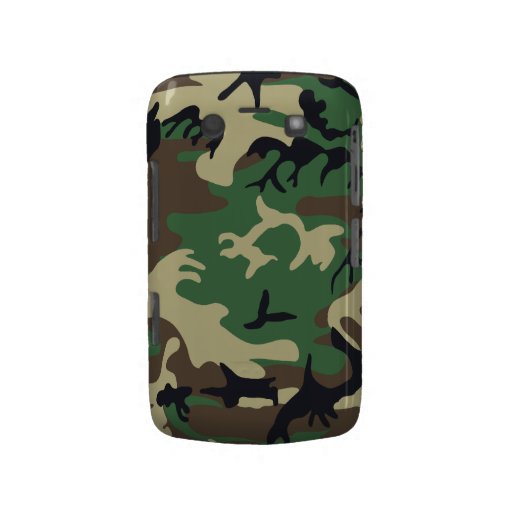 Military Camouflage BlackBerry Bold Case