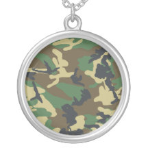 Military Camouflage Necklace