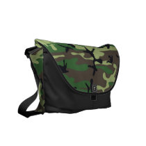 Military Camouflage Rickshaw Messenger Bag messenger bags