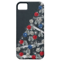 military Christmas tree iPhone 5 Cases