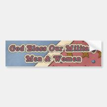 Military Collection Men & Women Soldiers Bumper St Bumper Sticker