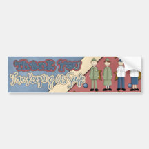 Military Collection THANK YOU SAFE Bumper Sticker