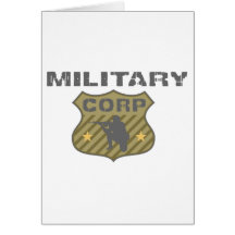 Military Corp Card