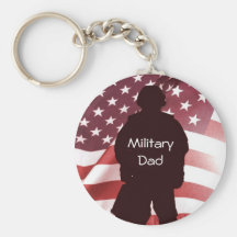 Military Dad Key Chain