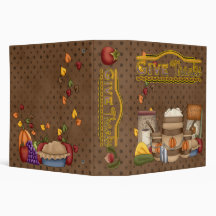 Military Give Thanks 2" (Recipe Binder)