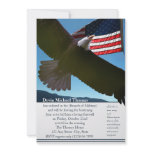 Military Going Away Party Personalized Announcement