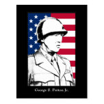 Military Hero - General Patton Postcards