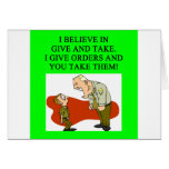 military joke greeting cards