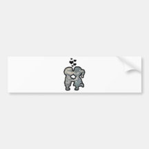 Military Kisses Bumper Stickers