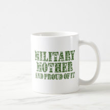 Military Mother & Proud of it Mug
