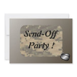 Military Send Off Party Announcements