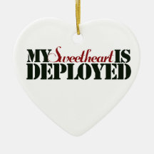 Military Sweetheart Ornaments