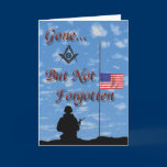 Military Sympathy Card