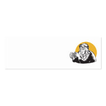 Military Tank Commander Binoculars Business Cards