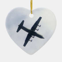 Military Transport Aircraft Christmas Ornament