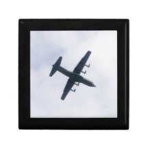 Military Transport Aircraft Jewelry Box